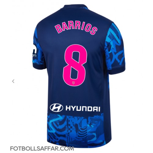 Atletico Madrid Pablo Barrios #8 Tredjeställ 2024-25 Kortärmad